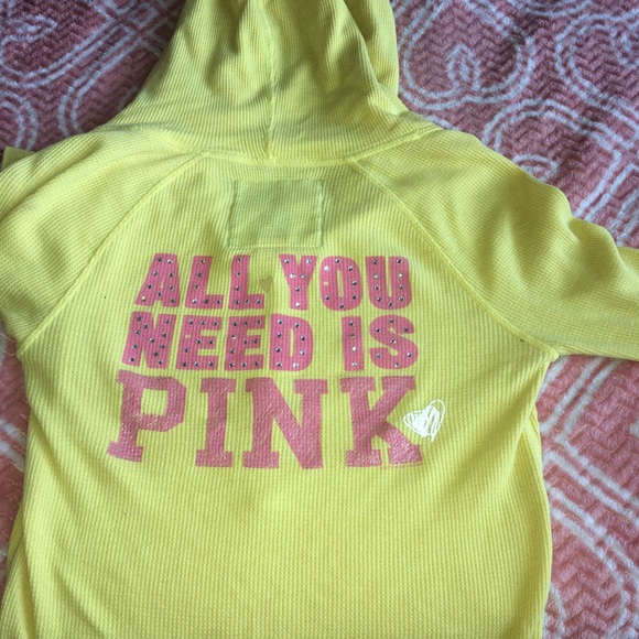 Yellow Long Sleeve PINK - Picture 2 of 2